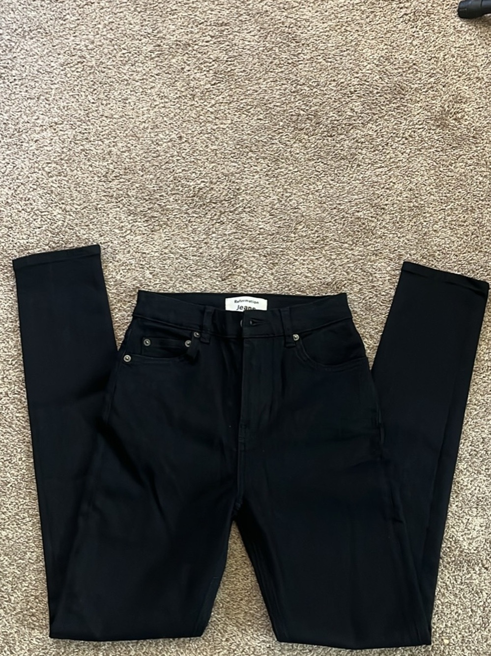 Women’s Reformation Black Jeans